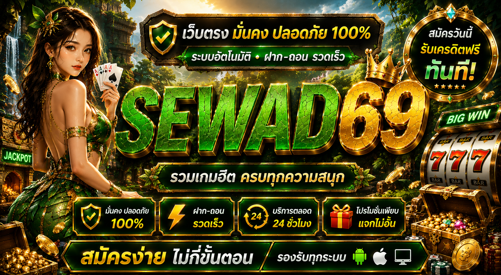 sewad69 เว็บตรง ประสบการณ์การเล่นที่เหนือกว่า